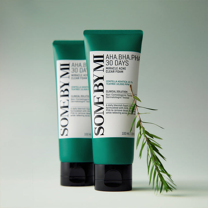 SOME BY MI
AHA BHA PHA 30 Days Miracle Acne Clear Foam 100ml