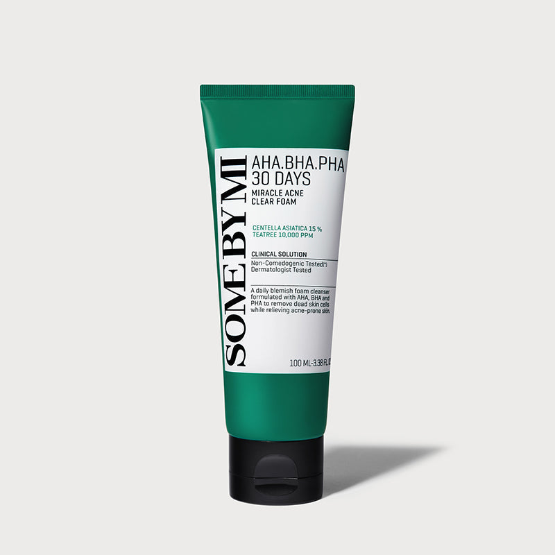 SOME BY MI
AHA BHA PHA 30 Days Miracle Acne Clear Foam 100ml